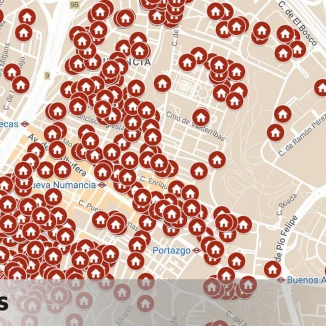 El mapa de los miles de locales de Madrid que se han convertido en viviendas por el alza de precios, la pandemia y el turismo