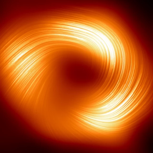 (Eng) Una nueva vista del agujero negro supermasivo en el corazón de la Vía Láctea sugiere una interesante característica oculta (imagen)