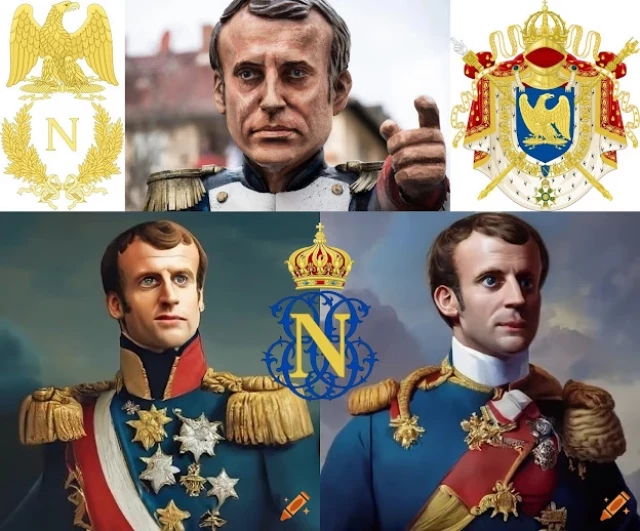 El "retorno" de Napoleón (Macron) al decadente imperio francés