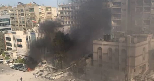 Al menos seis muertos tras el bombardeo israelí al consulado de Irán en Siria