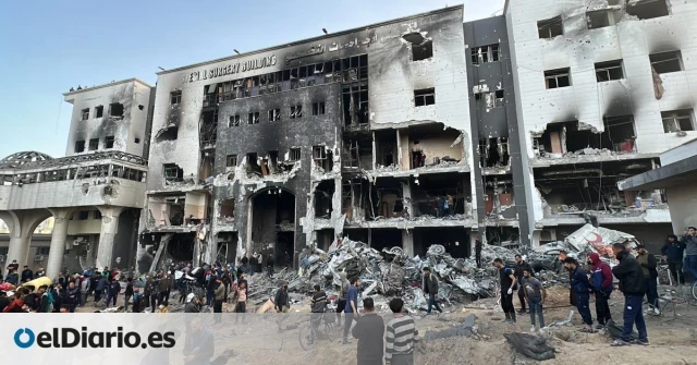 Así ha quedado el hospital más importante de Gaza tras el último asedio israelí [Galería de imágenes]