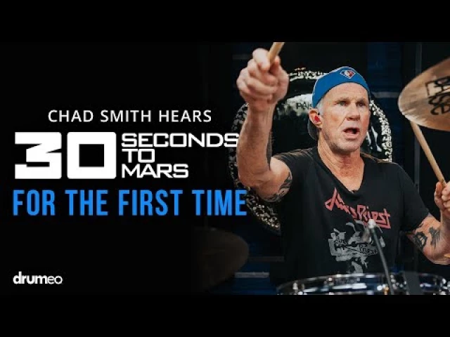 Chad Smith escucha Thirty Seconds To Mars por primera vez