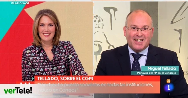 RTVE: La pregunta de Silvia Intxaurrondo que Miguel Tellado ha evitado hasta cuatro veces señalando a la periodista