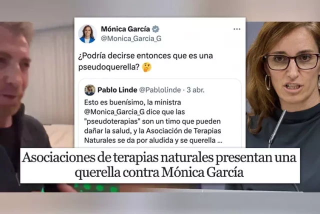 "¿Será una denuncia homeopática?": choteo con la querella contra Mónica García tras su crítica al tratamiento de Pablo Motos