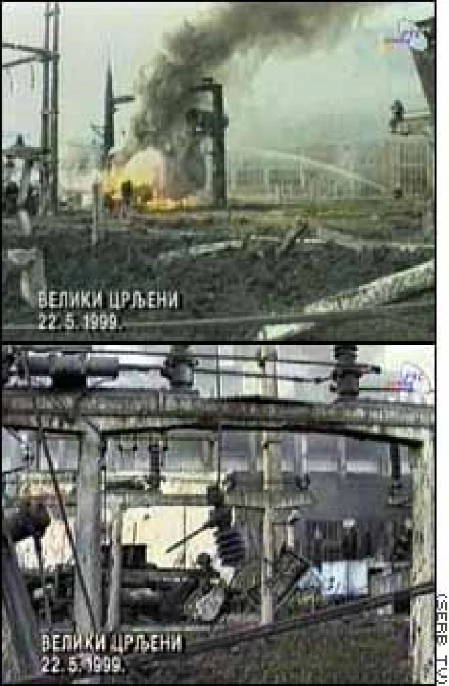 [Hemeroteca] CNN - La OTAN bombardea plantas eléctricas en Yugoslavia [ENG]
