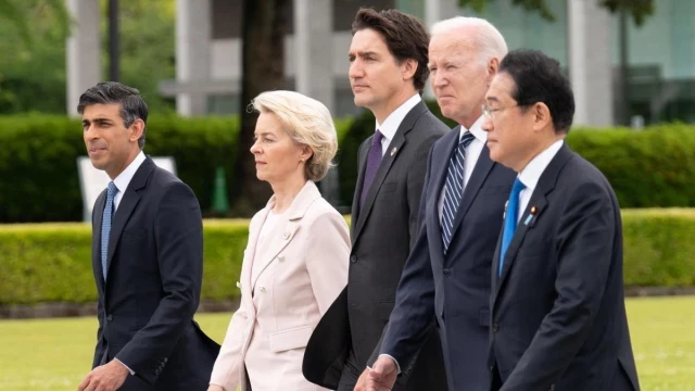 Biden convoca a los líderes del G7 para coordinar "una respuesta unida" a los ataques de Irán