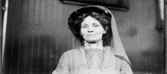 Emmeline Pankhurst Activista política británica y líder del movimiento sufragista