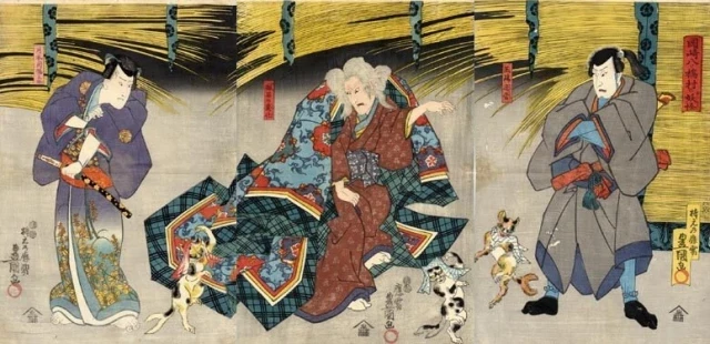 Nekomata, los gatos en la mitología japonesa