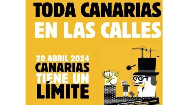 Las ocho islas se suman a la manifestación 'Canarias tiene un límite'