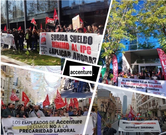 Convocados dos días de huelga en Accenture, coincidiendo con los de DXC