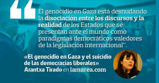 El genocidio en Gaza y el suicidio de las democracias liberales