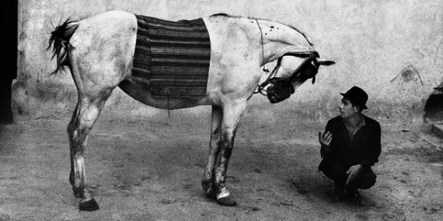 El gitano y el caballo - Josef Koudelka