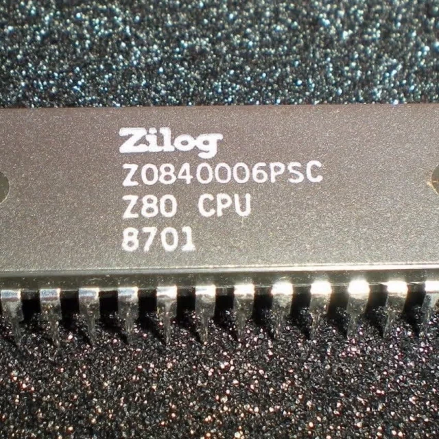 La legendaria CPU Z80 de Zilog deja de fabricarse después de casi 50 años. (ENG)
