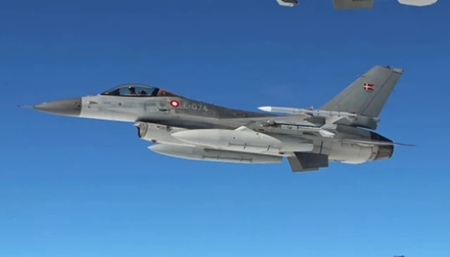 Embajador: Ucrania recibirá todos los aviones de combate F-16 de Dinamarca