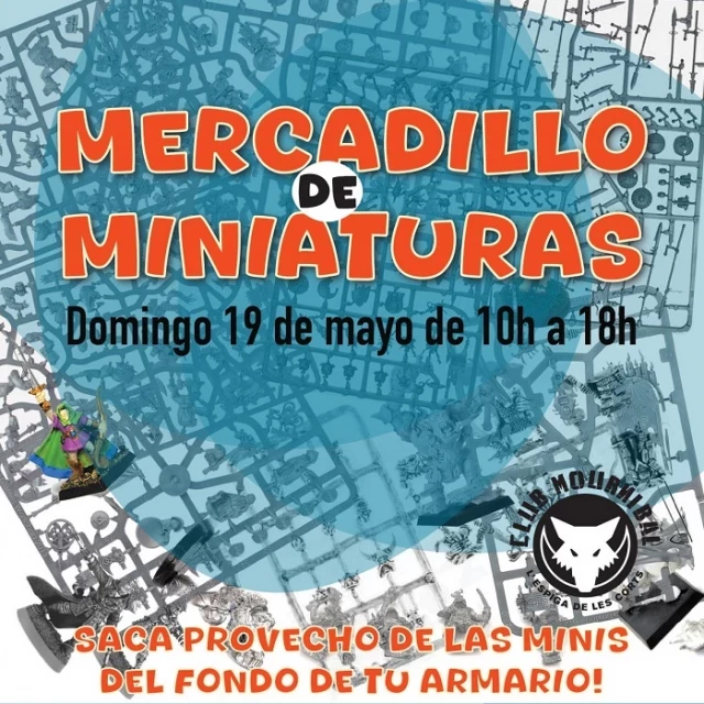 Mercadillo de miniaturas en Barcelona