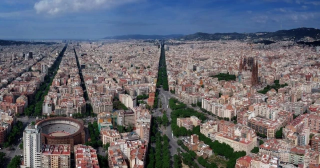 La calle más ancha de España está en Barcelona