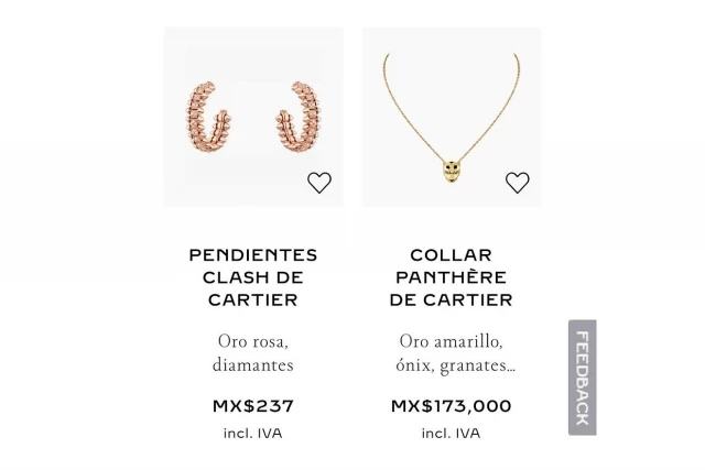 Un fallo de Cartier permite que un cliente compre dos pares de pendientes de diamantes por sólo 13 euros