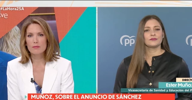 Silvia Intxaurrondo responde a Ester Muñoz (PP) tras señalar a la familia de Pedro Sánchez en el Congreso: "¿Tiene pruebas?"