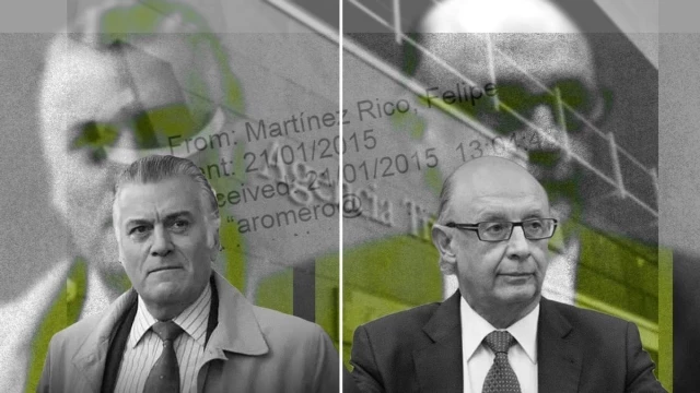 La cúpula de Hacienda de Montoro recibió del PP un documento del caso Bárcenas: &quot;Lo tenía el partido y nos lo ha facilitado&quot;