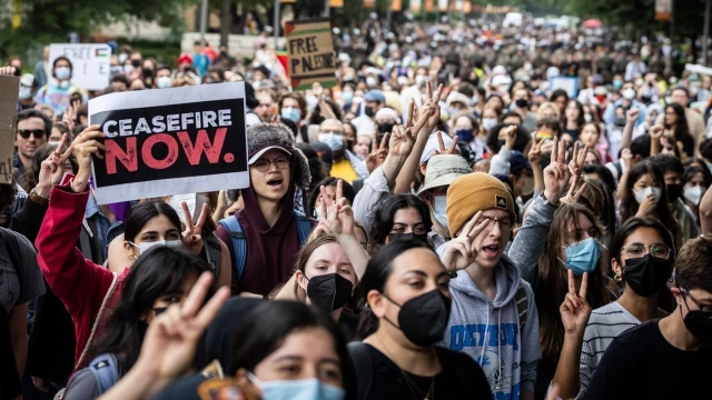Fotos: protestas en los campus en todo el Estados Unidos [ENG]