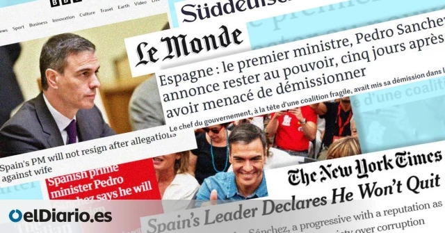 “Alivio en la izquierda española”: así recoge la prensa internacional el anuncio de Sánchez
