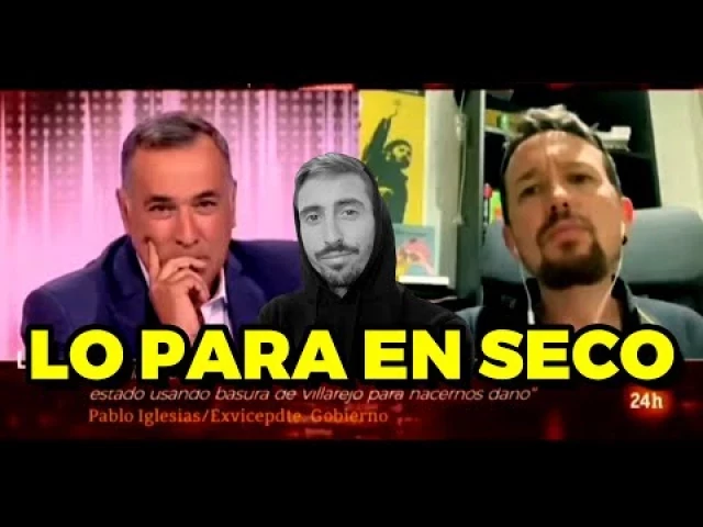 Pablo Iglesias a Xabier Fortes: “No me puedes decir que nombres propios puedo pronunciar”