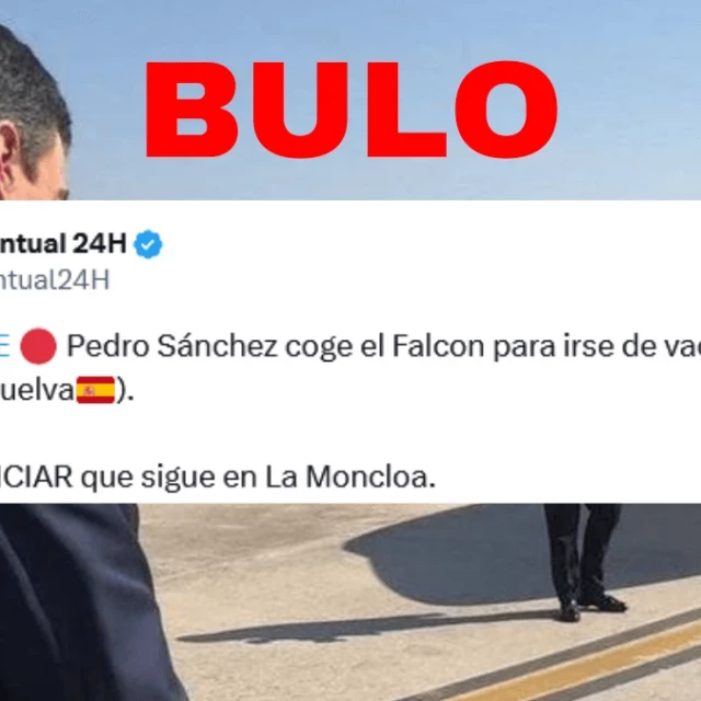 Pedro Sánchez no ha cogido un Falcon a Huelva tras anunciar que seguía como presidente
