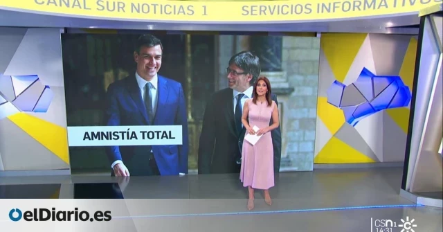 Las noticias de Canal Sur dedican cien veces más tiempo a la ley de amnistía que a las listas de espera de Andalucía