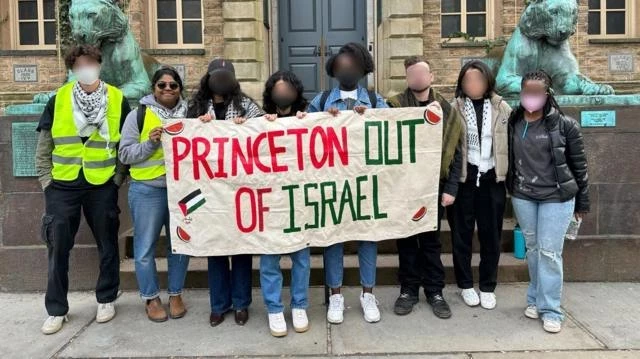 "Princeton gana dinero con la muerte": qué es la "desinversión" en Israel que exigen los estudiantes a las universidades de EE. UU. en sus protestas