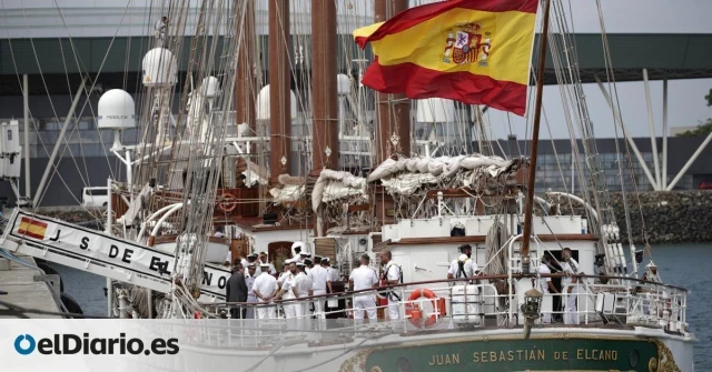 Condenas de hasta tres años de cárcel a seis militares por usar el buque Elcano para traficar con cocaína en Nueva York