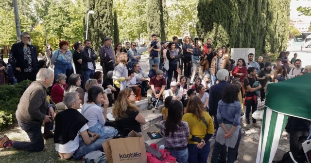 Preparándose para los exámenes (y la intervención policial): la acampada por Palestina resiste en Madrid
