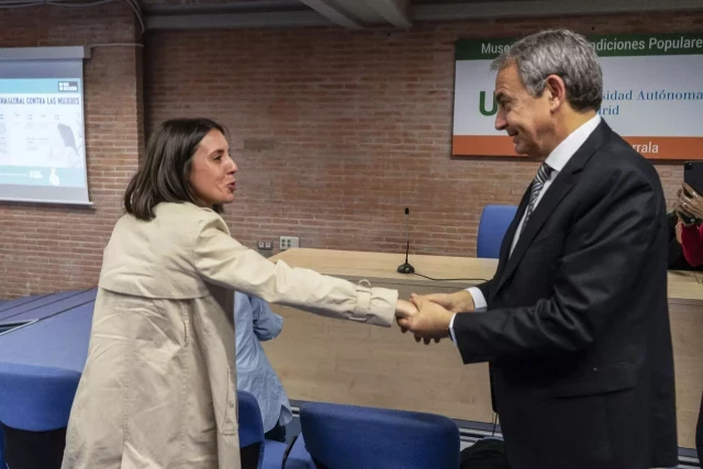 Zapatero e Irene Montero firman la campaña para blindar el derecho al aborto en Europa