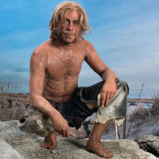 Reconstruyen el aspecto de un cazador-recolector noruego de hace 4000 años cuyos restos se encontraron en la isla de Hitra