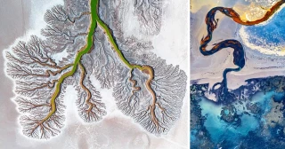 20 increíbles fotos abstractas ganadoras de los Drone Photo Awards
