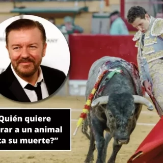 El discurso de Ricky Gervais contra la tauromaquia que se ha vuelto a
hacer viral: «Espero que gane el toro»