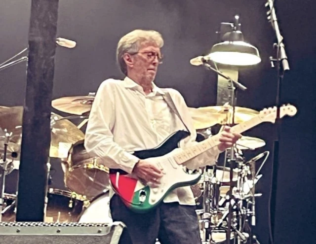 Eric Clapton muestra apoyo a Palestina