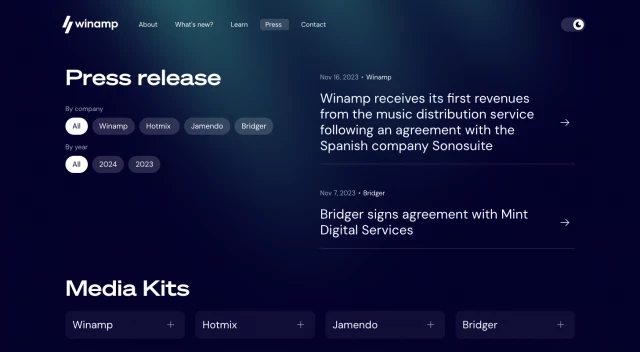 Winamp ha anunciado que publicará el código fuente de su reproductor de música para Windows para promover el desarrollo colaborativo [ENG]