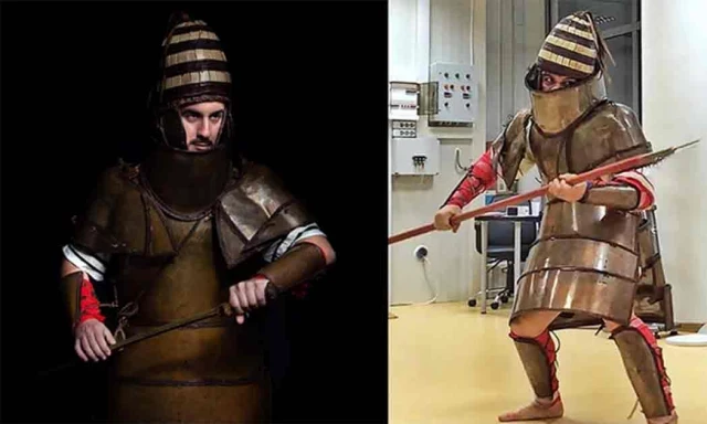 Los marines griegos demuestran que la armadura micénica era apta para la batalla (eng)