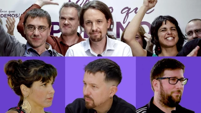 De aspiraciones, instituciones y coste político: Pablo Iglesias, Miguel Urbán y Teresa Rodríguez una década después de la irrupción de Podemos en Europa en 2014(video)