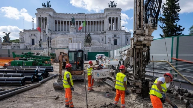 Las obras de la nueva línea del metro de Roma bajo el Coliseo y el Foro entran en una fase crucial [ENG]
