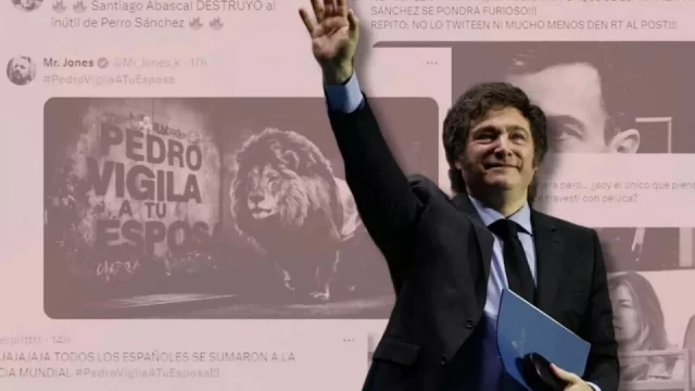Los trolls de Javier Milei se abren paso en la política española