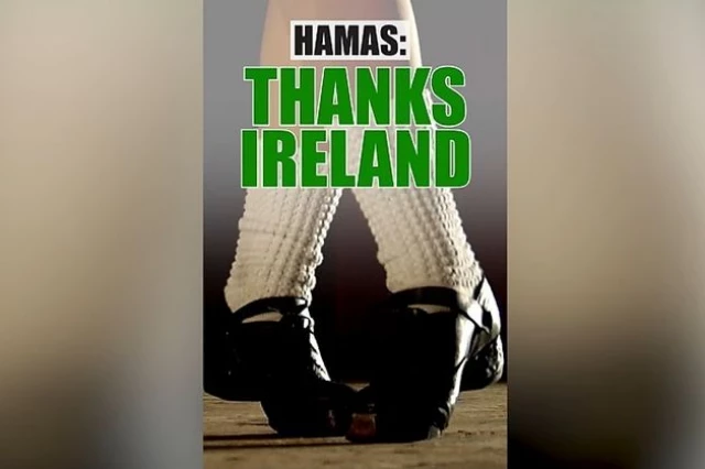 El ministro de Asuntos Exteriores israelí acusa a Irlanda de recompensar el terrorismo y comparte un extraño vídeo de música tradicional irlandesa y combatientes de Hamás [ING]