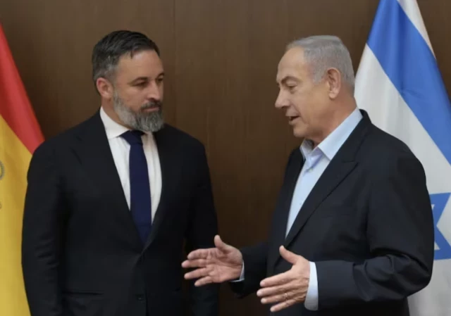 Así ha sido la conversación entre Santiago Abascal y Benjamin Netanyahu