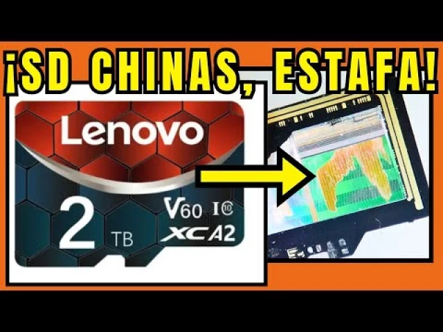 ¡La verdad de las tarjetas SD chinas! Estafa absoluta