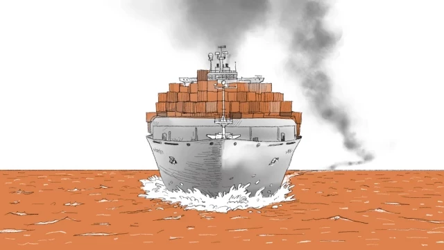 Cómo los ataques de los Houthi en el Mar Rojo aumentan las emisiones del transporte marítimo [ENG]