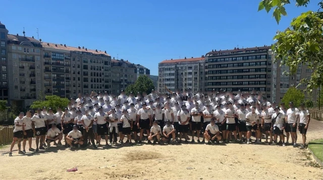Ultras del Málaga hacen el saludo nazi en Vigo: "Puta Vigo y puta Balaídos"