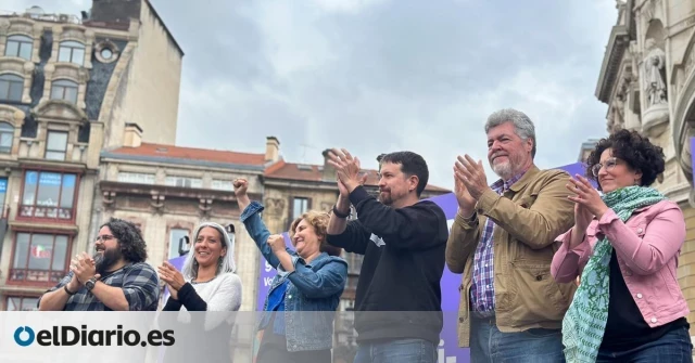 Pablo Iglesias devuelve la pelota a Otegi y pide a los votantes de EH Bildu que opten por Podemos en las europeas