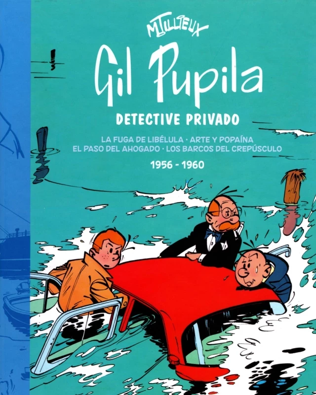 Gil Pupila Detective Privado, 1956-1960: el traje azul y la inseparable pajarita roja