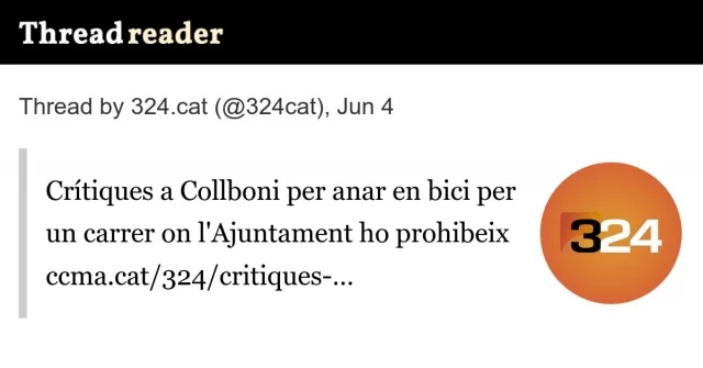Críticas a Collboni por ir en bici en una calle donde está prohibido (Cat)