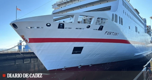 Rebautizo con polémica en Cádiz: Armas Trasmediterránea cambia el nombre del buque ‘Ciudad de Melilla’ para no herir susceptibilidades de las autoridades marroquíes